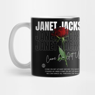 Janet Jackson // Flower Mug